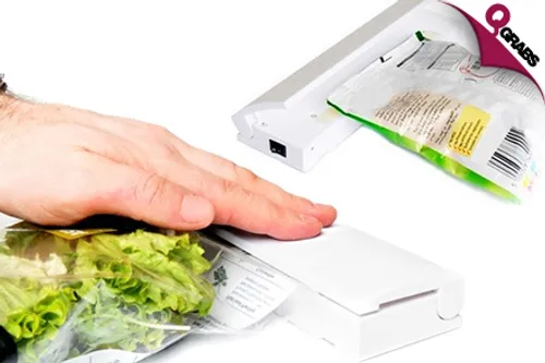 For QR39 Lock in the Flavor & Freshness with a Portable Bag Sealer! (QR59 Value)